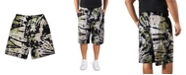 Mvp Collections By Mo Vaughn Productions Men's Tie-Dye Drawstring Shorts